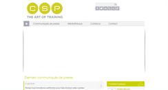 Desktop Screenshot of csp-formation.oxygen-cp.com